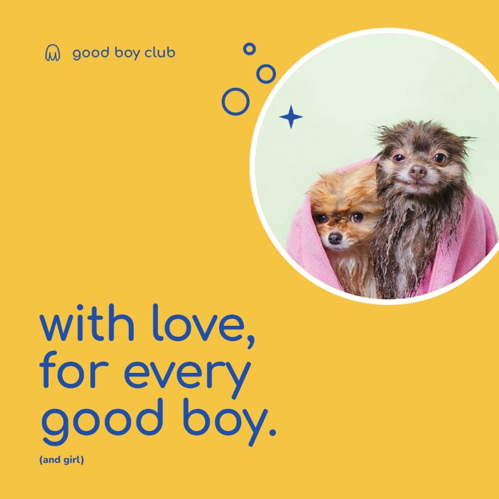 good boy club Instagram post: With love, for every good boy