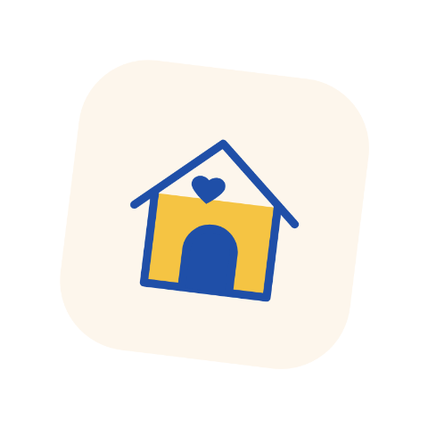 good boy club dog house sticker