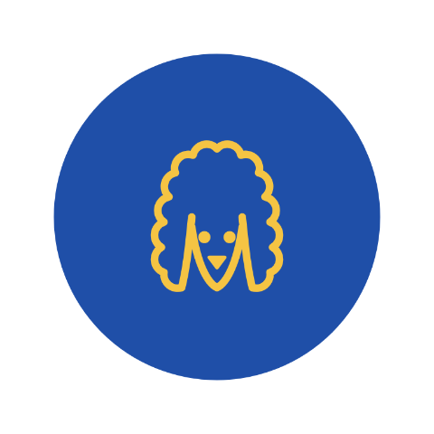 good boy club poodle sticker