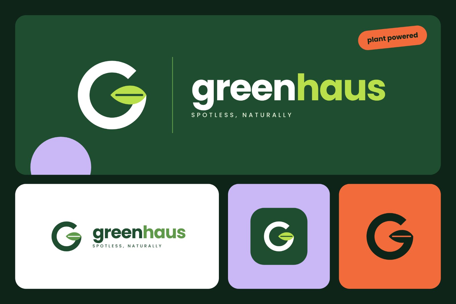 greenhaus primary logo and lockups