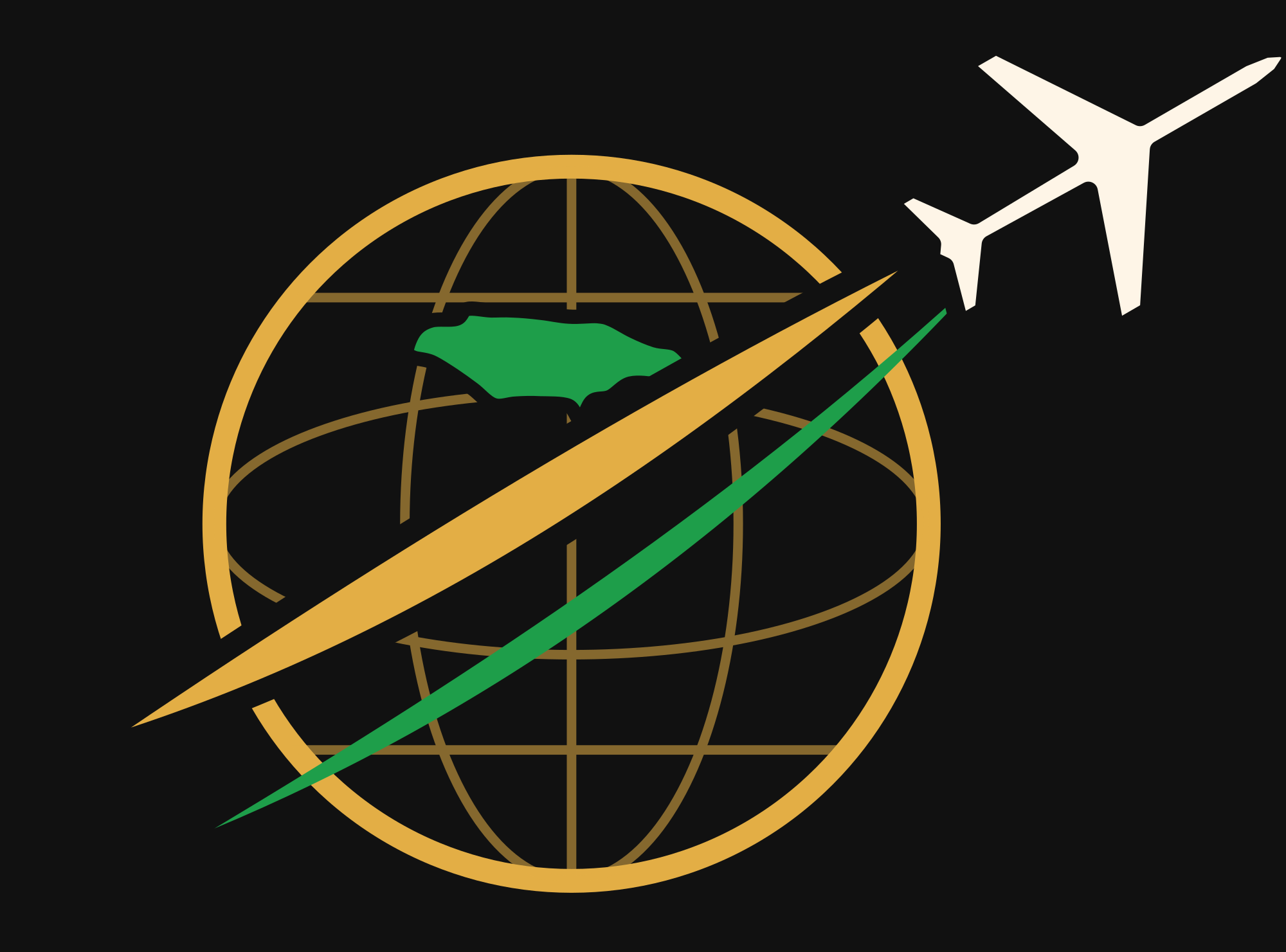 MIYÉ Globe mark · black