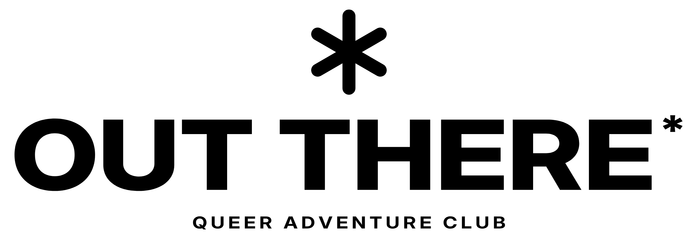 Out There main logo, black