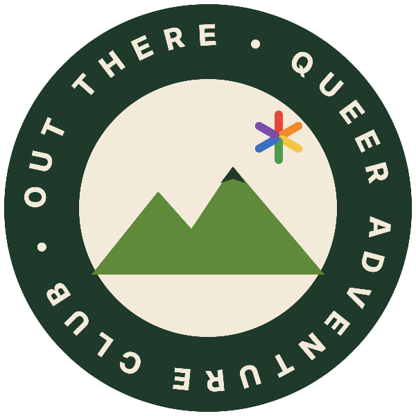 Out There park badge, pine