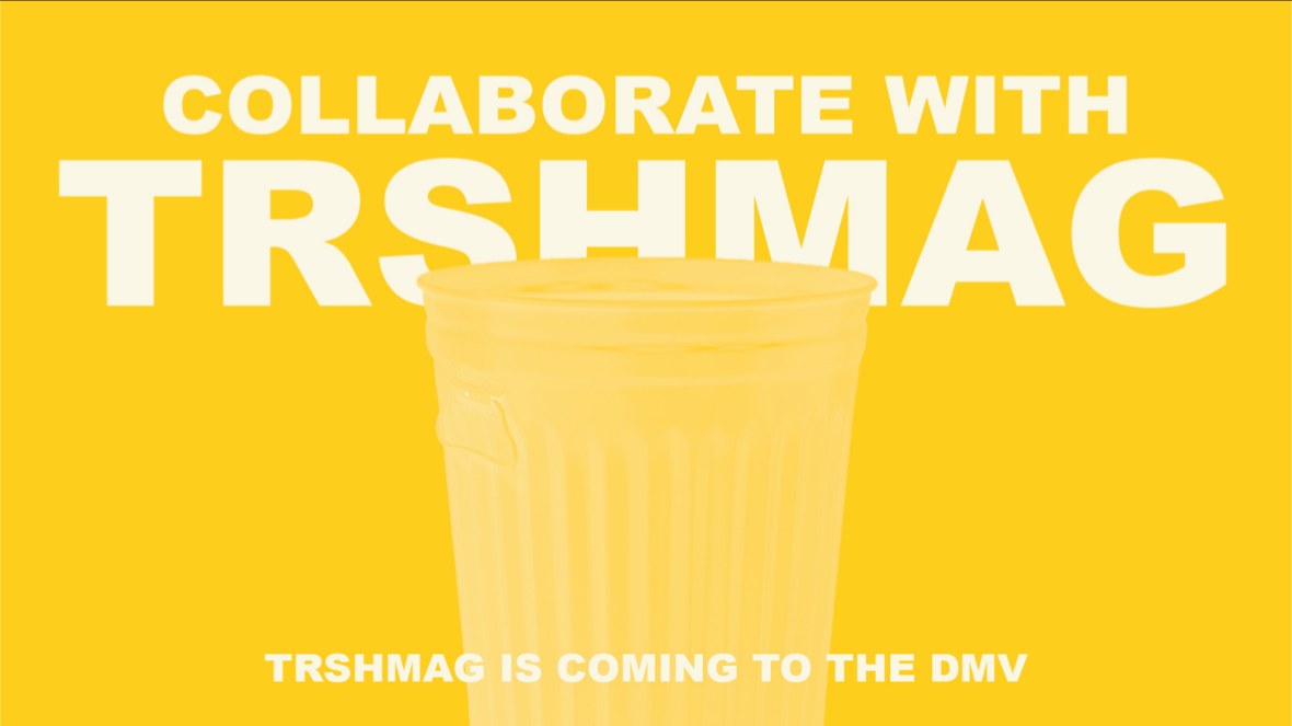 TRSH Mag Weekend sponsorship deck, Cover · Collaborate with TRSH Mag