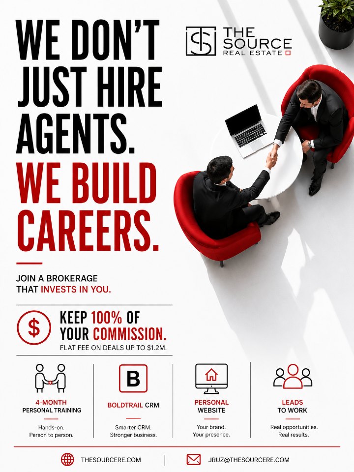 Recruiting ad · Build careers