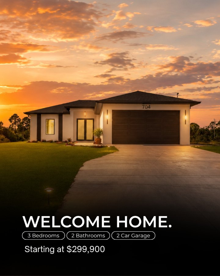 Feed post · Welcome home