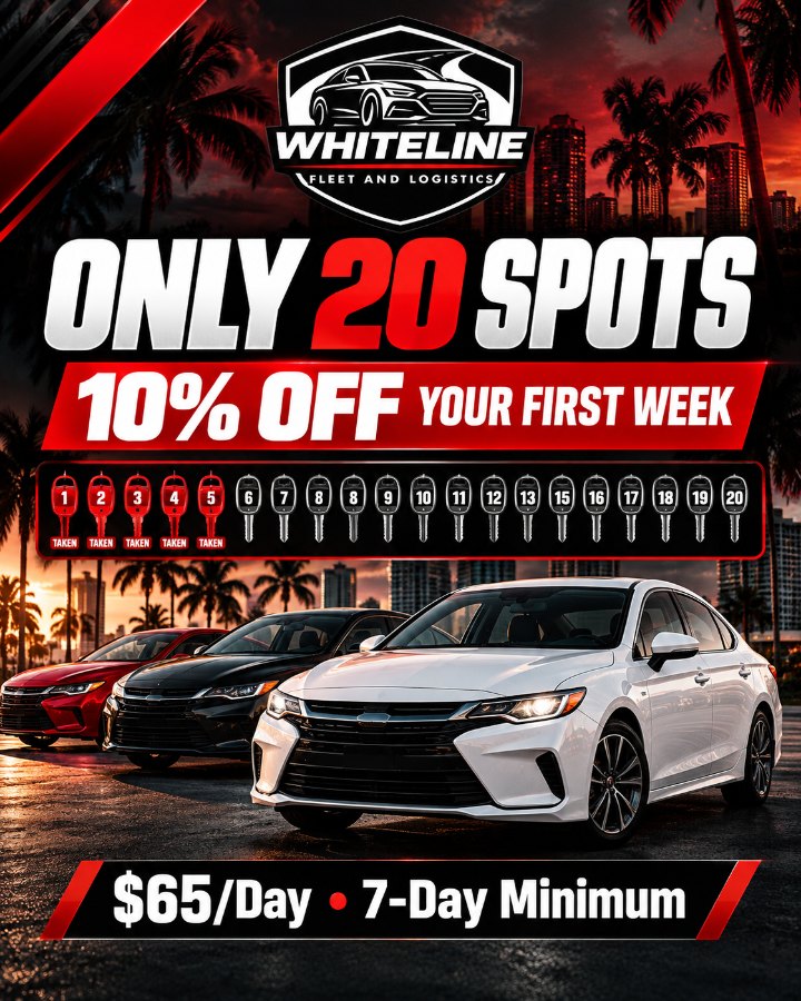 Whiteline Only 20 spots